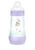 MAM Anti-Colic Matt cumisüveg 260 ml (2024) - 2h+ - Lila - Tigris	