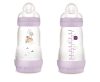 MAM Anti-Colic Matt cumisüveg 260 ml (2024) - 2h+ - Lila - Tigris	