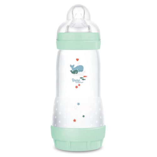 MAM Anti-Colic cumisüveg 320 ml Sealife (2024) - 4h+ - Kék - Bálna