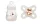 MAM Anti-Colic cumisüveg 130 ml + Original start cumi 0h+ (2024) - Bézs - Róka