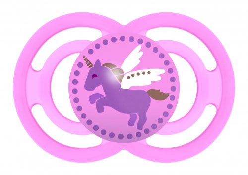 MAM Perfect Fairytale szilikon cumi 6h+ - Rózsaszín - Unikornis