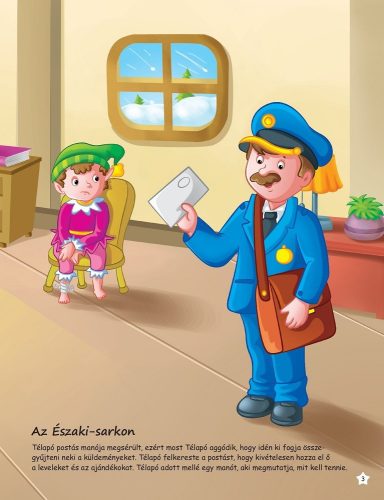 Napraforgó Télapó postavonata (500 matricával)