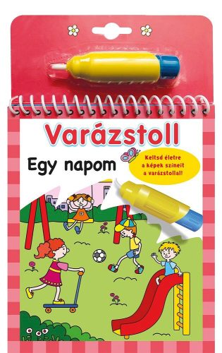 Napraforgó Varázstoll kifestő - Egy napom