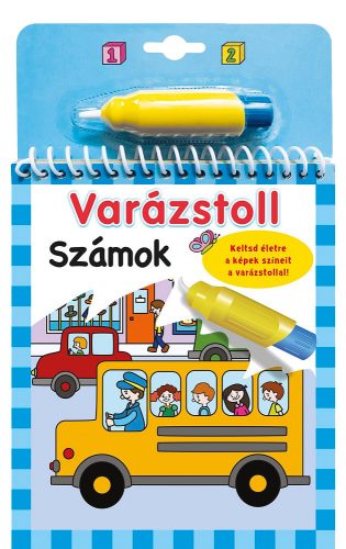 Napraforgó Varázstoll kifestő - Számok