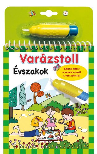 Napraforgó Varázstoll kifestő - Évszakok