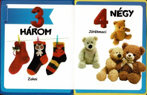 Napraforgó Szivacskönyv - Számok