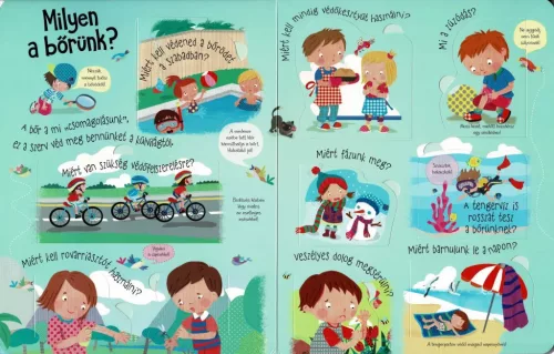 Napraforgó Nyisd ki és fedezd fel - Az emberi test