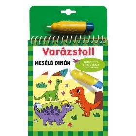 Napraforgó Varázstoll kifestő - Mesélő Dinók