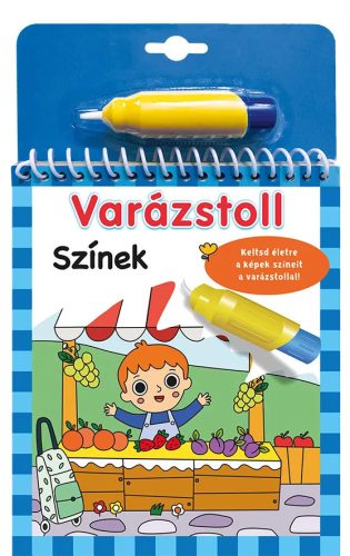 Napraforgó Varázstoll kifestő - Színek