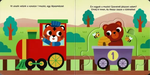 Napraforgó Kicsik kirakója 5. - Vonatok
