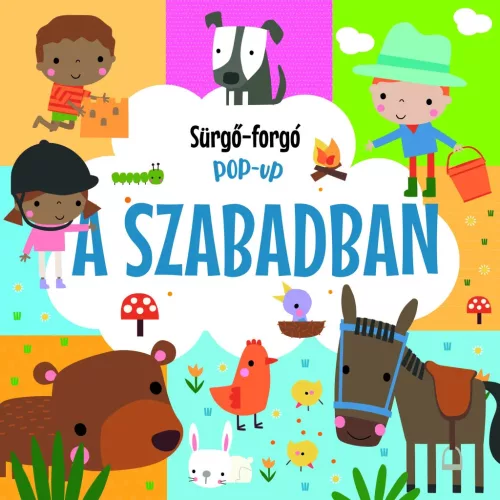 Napraforgó Sürgő-forgó pop-up - A szabadban