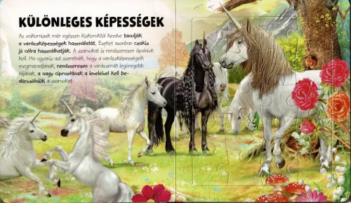 Napraforgó Szuper puzzle - Unikornisok