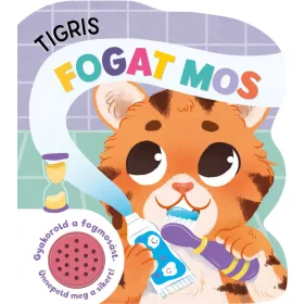 Napraforgó Tigris fogat mos - hangmodulos könyv