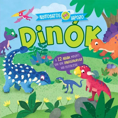 Napraforgó Nyitogatós lapozó - Dinók