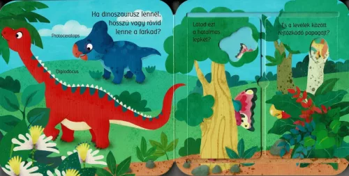 Napraforgó Nyitogatós lapozó - Dinók