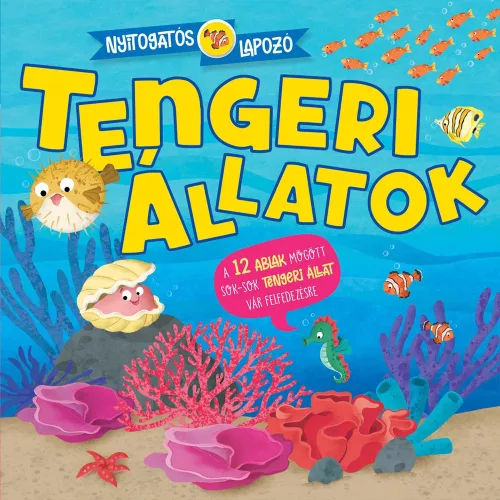 Napraforgó Nyitogatós lapozó - Tengeri állatok