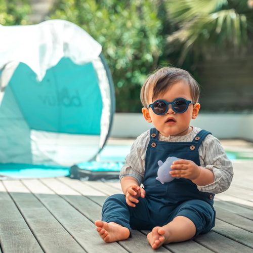 Bblüv Sölar mini kerek baba napszemüveg - Navy