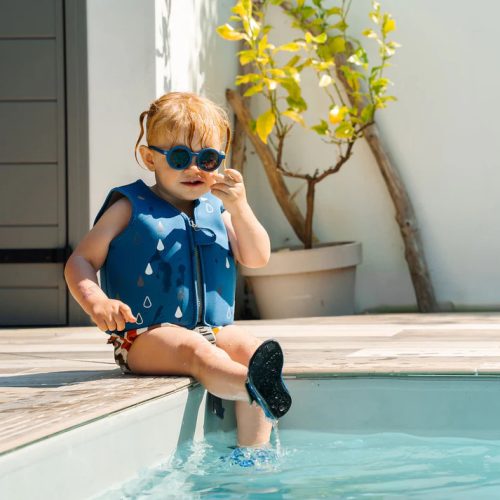 Bblüv Sölar mini kerek baba napszemüveg - Navy