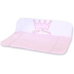   BabyLion Prémium Textil pelenkázó lap - Rózsaszín Princess