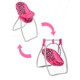   Játék etetőszék és hinta 2az -ben babáknak PlayTo Isabella