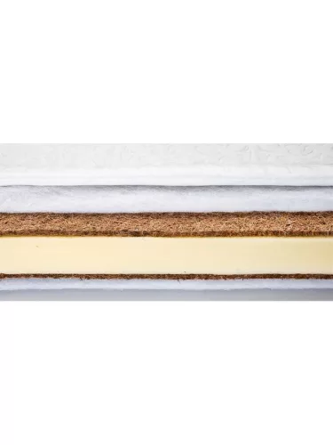 Matrac SENSILLO kókusz-hab-kókusz Classic 120x60 cm
