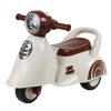 Gyerek zenélős jármű motor Baby Mix Scooter fehér