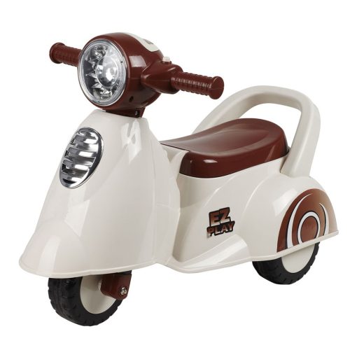 Gyerek zenélős jármű motor Baby Mix Scooter fehér