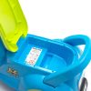 Gyerek zenélős jármű motor Baby Mix Scooter kék