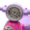 Gyerek zenélős jármű motor Baby Mix Scooter rózsaszín