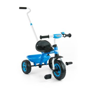 Gyerek háromkerekű bicikli Milly Mally Boby TURBO blue