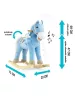 Hintaló dallammal Milly Mally Pony rózsaszín