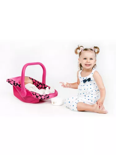 Játék autósülés PlayTo Anetka rózsaszín