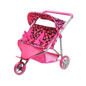 Sport babakocsi 2 babának PlayTo Klaudie rózsaszín