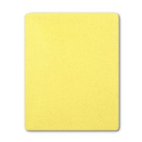 Frottír lepedő kiságyba sárga