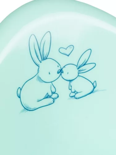 Zenélő gyerek bili Bunny menta