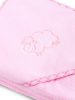Gyermek törölköző Sensillo Bari 80x80 cm rózsaszín
