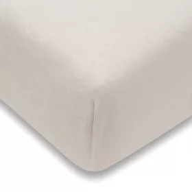 Frottír lepedő kiságyba bézs