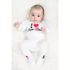 Body nyomott mintával New Baby I Love Mum and Dad