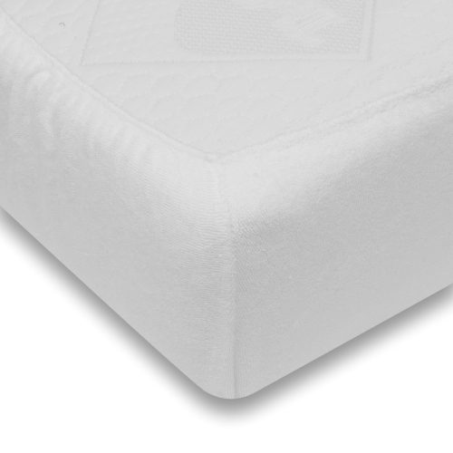 Frottír lepedő kiságyba fehér