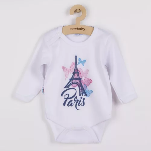 Csecsemő hosszú ujjú body New Baby Towns  rózsaszín