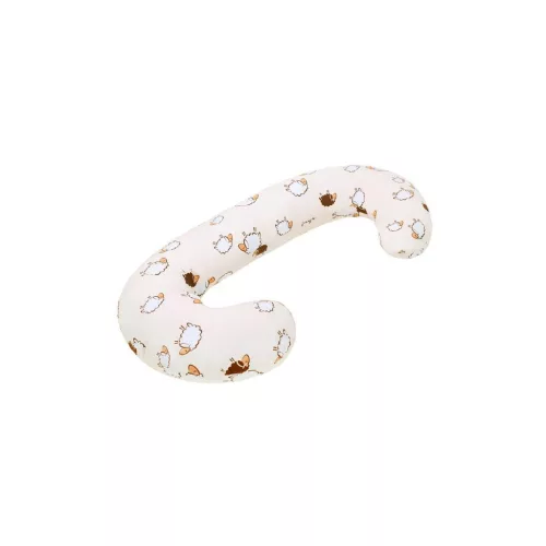 Univerzális szoptatós párna C alakú New Baby Bari bézs