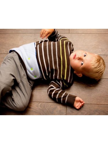 Gyermek derékszíj 0-5 éves VG antracit-kék