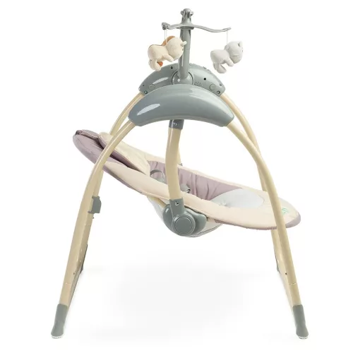 Gyerek hintáztató CARETERO LOOP beige