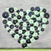 Tavaszi sapka New Baby Szívecske szürke - zöld