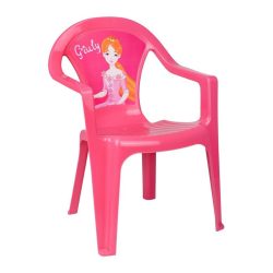 Gyerek kerti bútor- műanyag szék rózsaszín Giuly