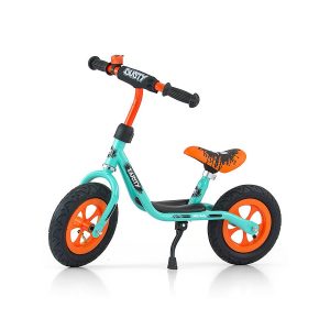 Gyermek lábbal hajtós bicikli Milly Mally Dusty orange 10"