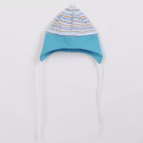 Baba megkötős sapka New Baby Puppik 2 türkiz