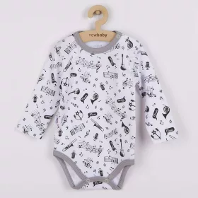Baba hosszú ujjú body New Baby Music