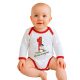 Body nyomtatott mintával New Baby Az én 1 karácsonyom