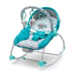 Multifunkcionális baba hinta pihenőszék Baby Mix kék